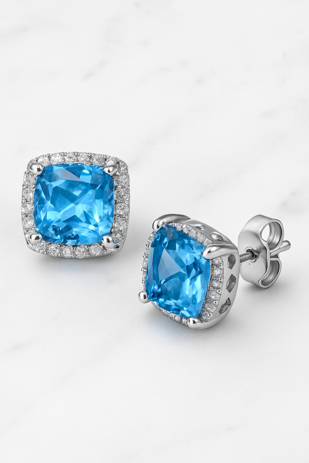 Men’s Stud Earrings in 925 Sterling Silver