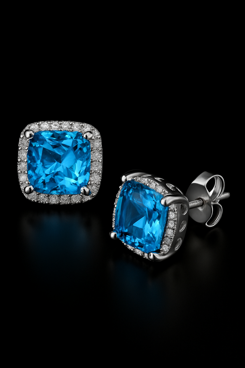 Men’s Stud Earrings in 925 Sterling Silver