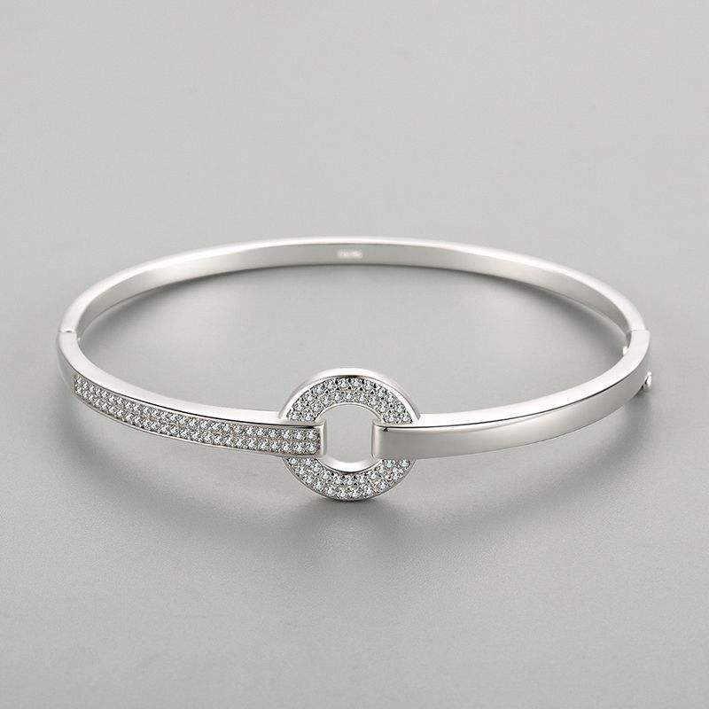 Bracelet Zircon in sterling silver 925