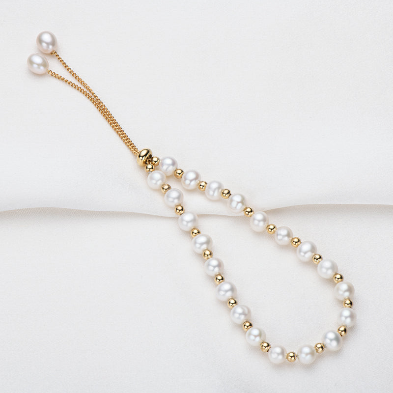 Bracelet Adjustable Korean Style in sterling silver 925