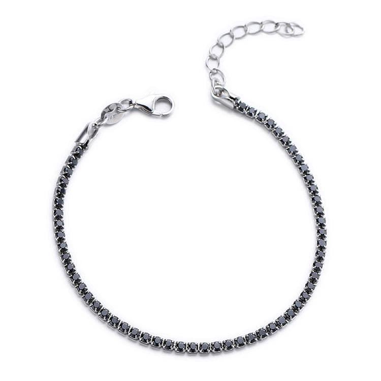 Bracelet Delicate Zircon in sterling silver 925