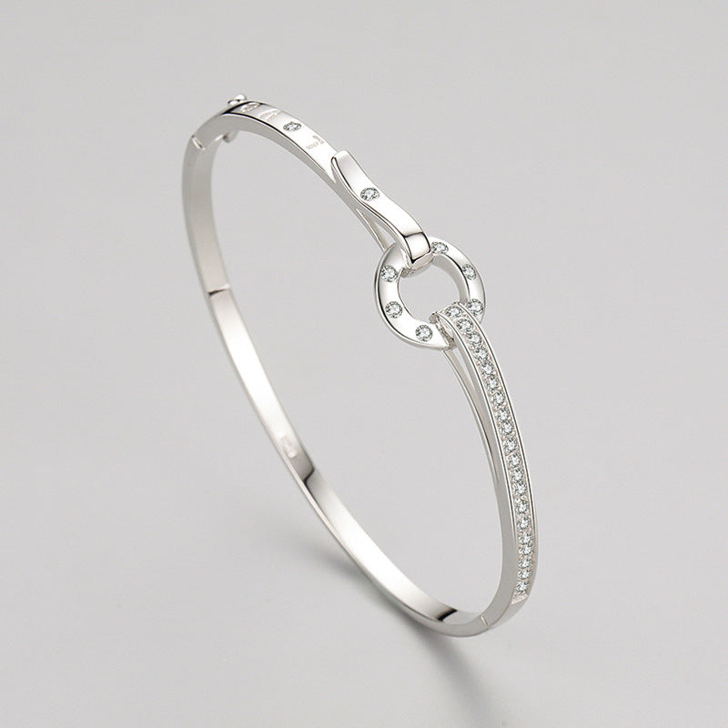 Bracelet Elegant Zircon in sterling silver 925