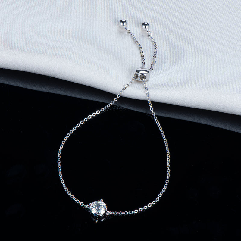 Bracelet Brilho Eterno diamante + silver 925
