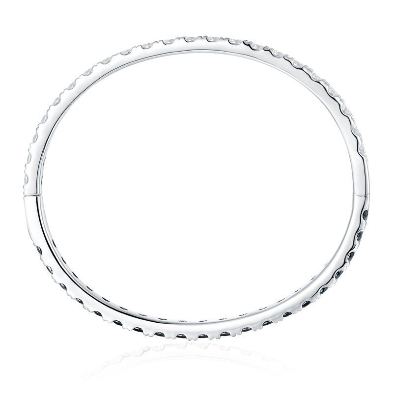 Bracelet in Sterling Silver 925 – 4mm Round Cut