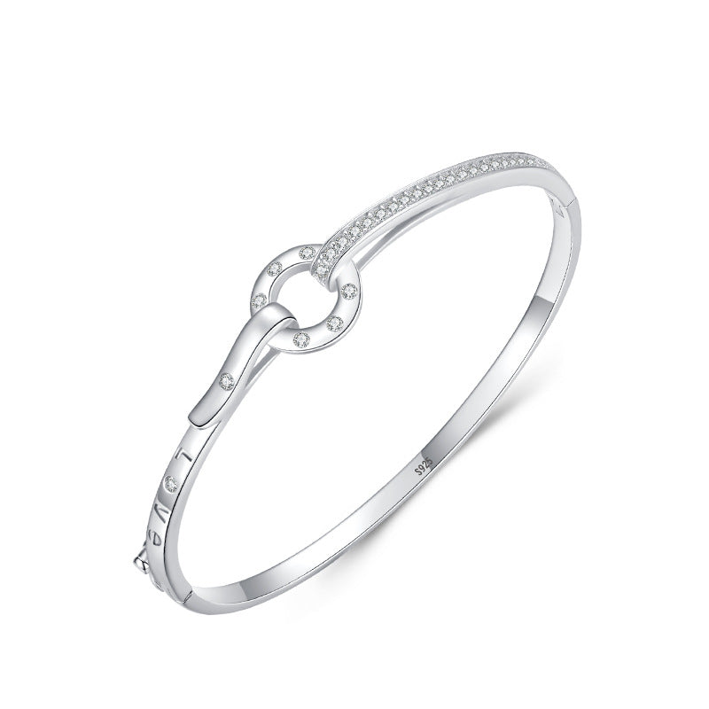 Bracelet Elegant Zircon in sterling silver 925