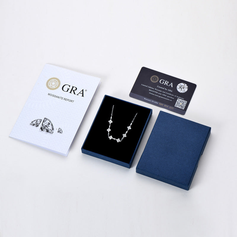 Bracelet Golden moissanite + silver 925