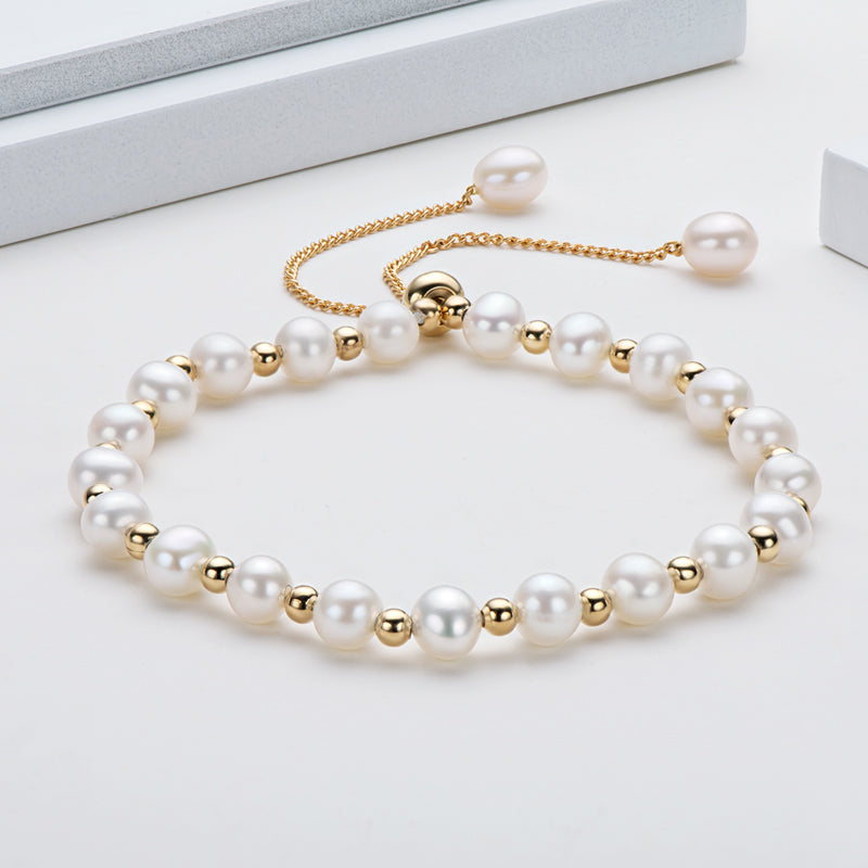Bracelet Adjustable Korean Style in sterling silver 925