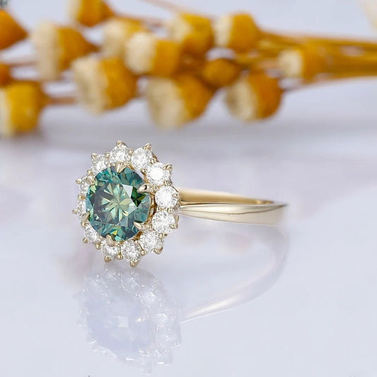 Ring Blue Flora | Latinnas