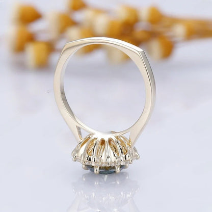 Ring Blue Flora | Latinnas