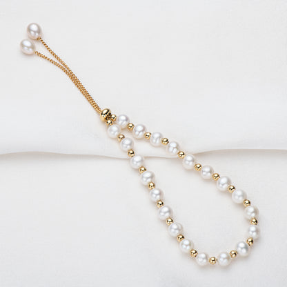 Bracelet Adjustable Korean Style in sterling silver 925