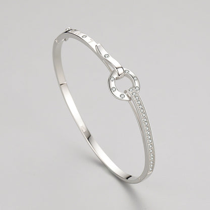 Bracelet Elegant Zircon in sterling silver 925