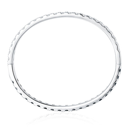 Bracelet in Sterling Silver 925 – 4mm Round Cut